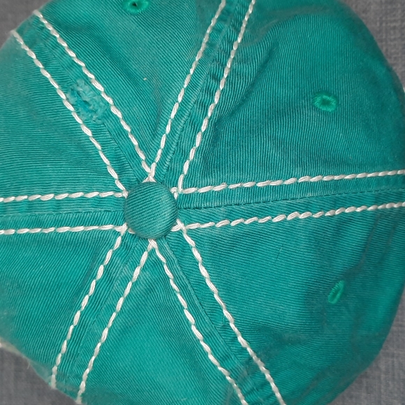 #Dog Momma Baseball Hat Cap Headwear Vintage Look KBETHOS NWOT Teal - Picture 4 of 10